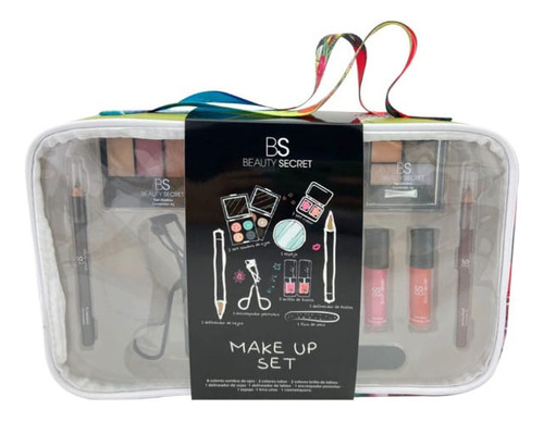 Beauty Secrete Makeup Set Cosmetiquero 