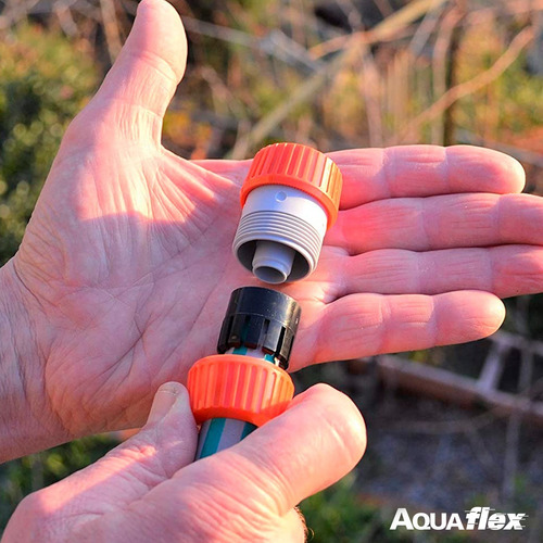 Imagen 5 de 9 de Reparador Unión De Manguera 3/4 Siroflex 7481 Aquaflex