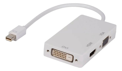 Adaptador Puerto Mini Display A Hdmi+vga+dvi 50/60hz Cuota