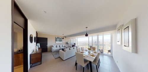 Renta Departamento Con Terraza En Bosque Real