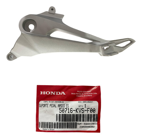 Bacalhau Esquerdo Cg Titan/ Fan 150 2014/2015 Original Honda