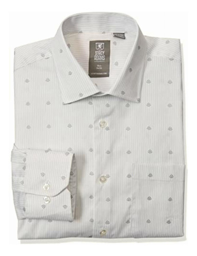 Stacy Adams Camisa De Vestir Contemporánea Para Hombre,