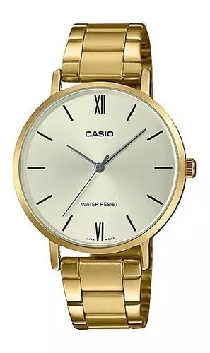 Reloj Casio LTP-1274G dorado para dama