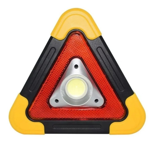 Triangulo Emergencia Led Recargable Usb Solar Auto 