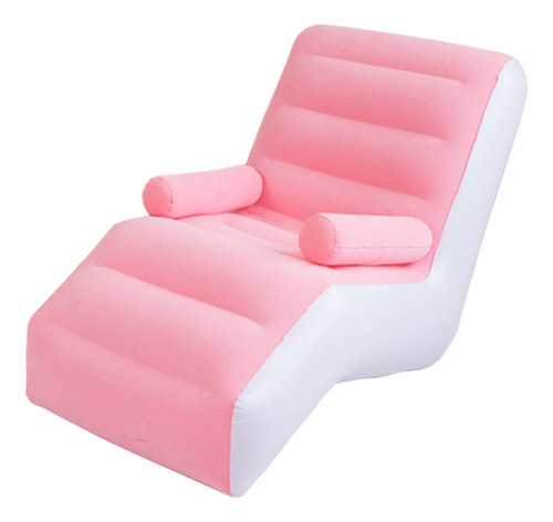 Sofá Inflable Para Silla, Sofá Perezoso Plegable Con Rosa