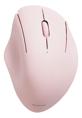 Elecom Mouse Con Forma Ergonomica Bluetooth, Clic Silencioso