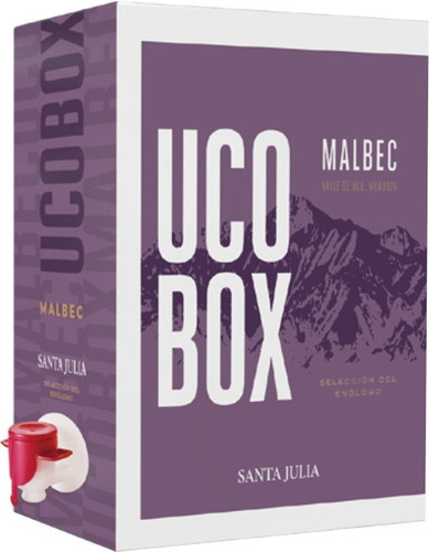 Vino Santa Julia Bag In Box Uco Box 3lts - Oferta Celler