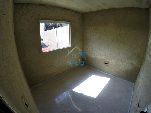 Imagem 9 de 26 de Excelentes Casas Em Pequeno Condomínio No Bairro Campo De Santana, Com Dois Quartos, Sala, Cozinha Americana, Banheiro Social E Área De Serviços. - Ca01630 - 70039866