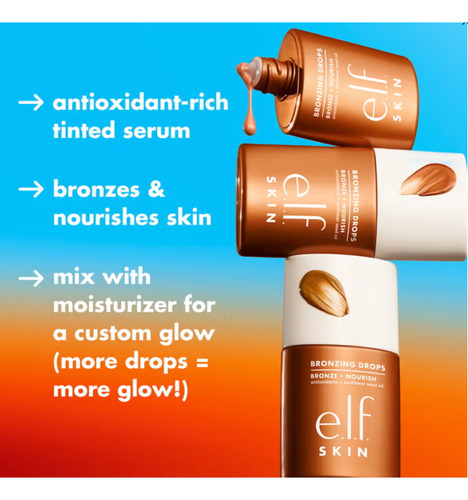 Elf Cosmetics Bronzing Drops Color Pure Gold 30ml