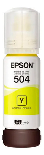 Epson T504420 Botella De Tinta Amarilla L4150/4160