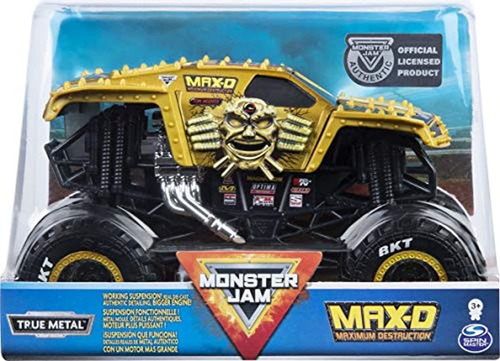 Monster Jam, Vehículo Fundido A Troquel Escala 1:24