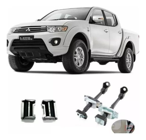 Reparo Limitador Porta Mitsubishi L200 Triton 2007 Á 17 Orig