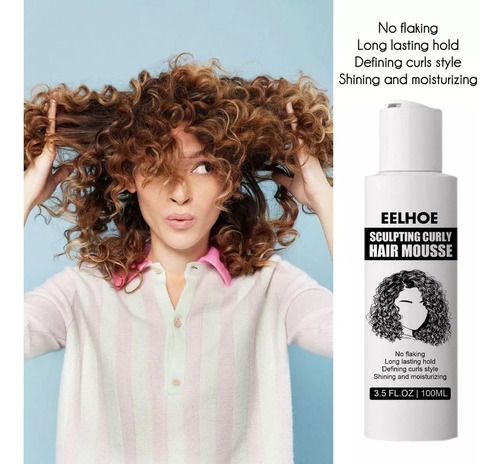 Elastina For Peinar El Cabello For Crear Cabello Rizado.