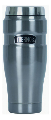 Copo Térmico Fuji Thermos Cor Prateado Liso