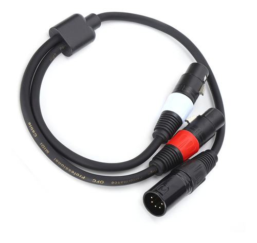Cable Doble Fe De 3 Pines Jorind, Cable Xlr A Xlr De 5 Pines