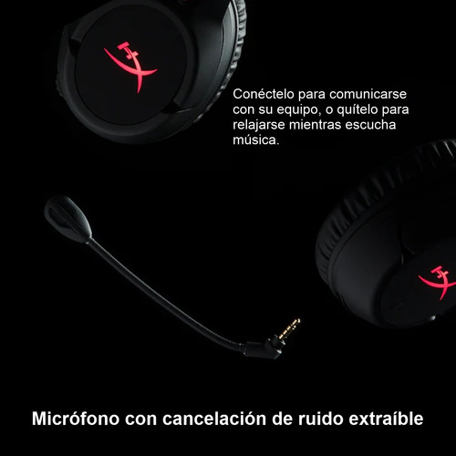 Diadema Gamer Inalámbrica Hyperx Cloud Flight, Pc, Ps5 / Ps4