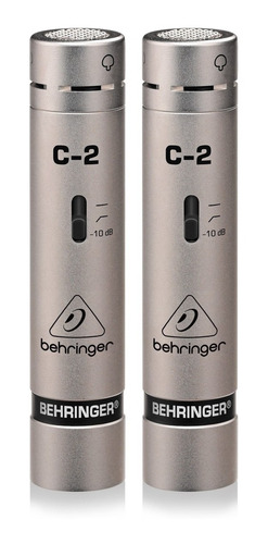 Par De Micrófonos Condenser Behringer C2