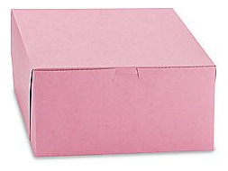 Caja Pastel 6 Unidad 3.9 X 2.0 In Color Rosa