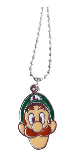 Colgante Collar Luigi - Mario Bros 