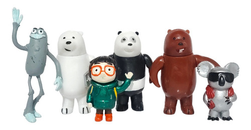 Paquete Figuras Osos Escandalosos