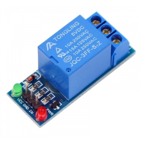 Modulo De 1 Relevador, Relay 5v 10a Robotica Arduino Pic Avr