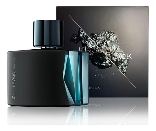 Ésika Kromo Black Perfume De Hombre 90 Ml