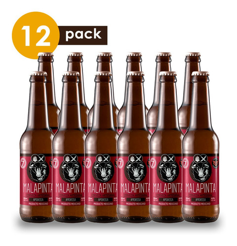 Cerveza Artesanal Malapinta Amorosa Cervexxa Beerpack 12