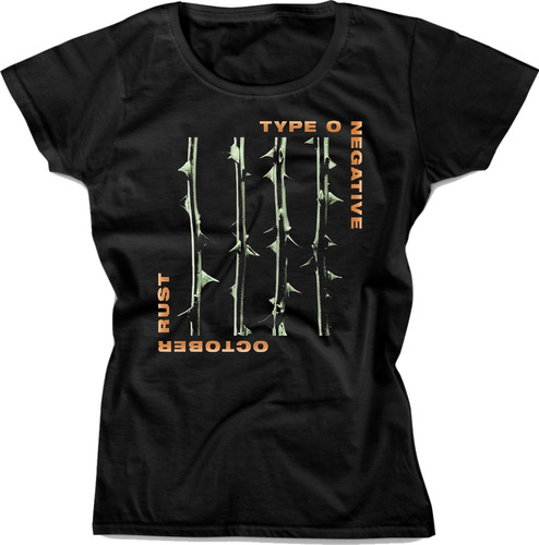 Playera Type O Negative October Rust Mujer