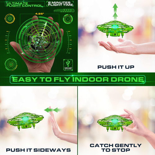 Force1 Scoot Skeet Dron, Juego De Disparos Electrónico Par.