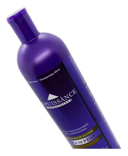 Imagen 3 de 5 de Shampoo Matizador Violeta Silver La Puissance X 1000 Ml