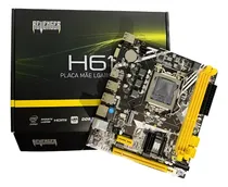 Comprar Placa Mãe H61 Com M.2 Nvme Lan Socket Lga 1155 Giga I3 I5 I7 Cor Preto