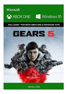 Gears Of War 5 Standard Edition Xbox One /pc Código Digital