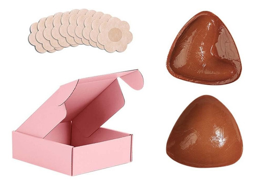 Invisible Adhesive Push Up Bra Sticky Strapless, Sujetador