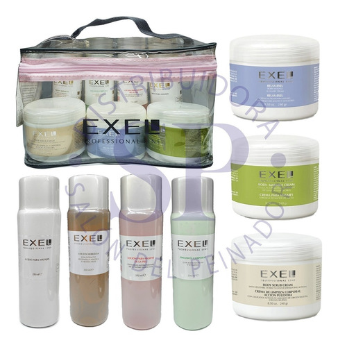 Kit X 7 Cosmetologia Corporal Exel Combo Masterclass Promo!