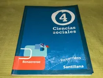 Comprar Ciencias Sociales 4 \u002F Recorridos \u002F Bonaerense - Santillana