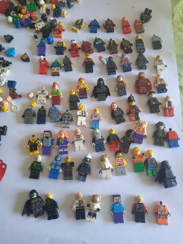Lego Minifiguras Lote Ver Fotos 80 Minifigura (Usado)