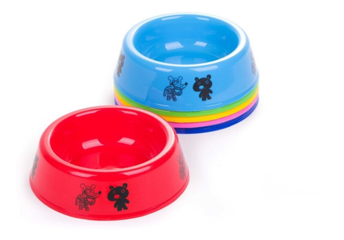 Comedero Estampado Para Perros - Pets Plast
