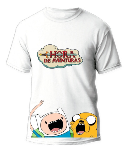 Playera Hora De Aventura Finn Jake Hombre Adulto Premium 