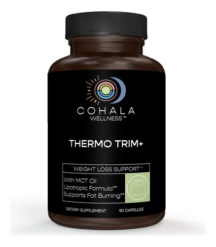 Cohala Wellness Thermo Trim+ Quemador De Grasa Suplemento Pa