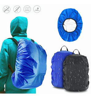 Funda para mochila portabebé A prueba de viento Impermeable Encapuchado Invierno cubierta del portabebés,Azul 
