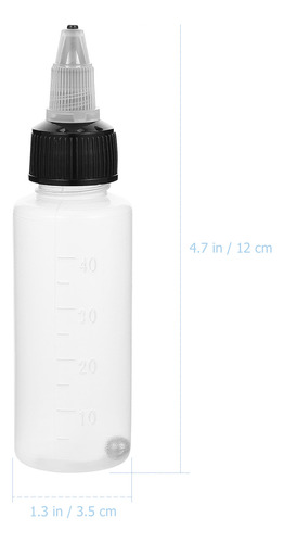 1 Juego De 6 Botellas Goteadoras Para Subembotellar Pintura,