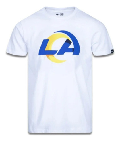 Camiseta New Era Los Angeles Rams Nfl Branca M
