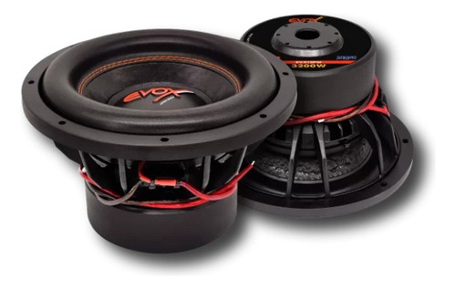 Subwoofer De 12 Pulgadas Evox Evx12pw 1600w Rms. (1) Pz.