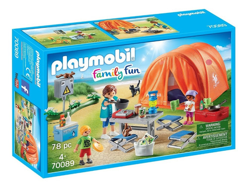 Playmobil Linea Camping - Tienda De Campaña - 70089