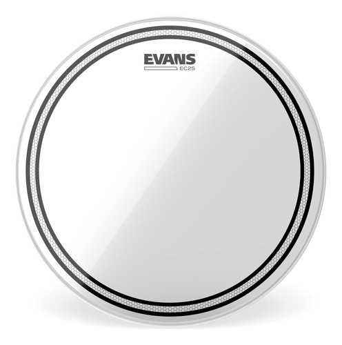 Parche Evans 14  Ec2 Transparente Capa Doble