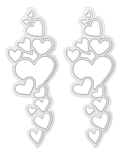 Troqueles De Corte De Encaje En Forma De Corazón Para Hacer
