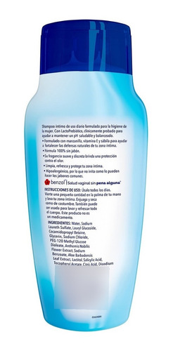 Kit Jabón Íntimo Benzal Wash Odor-b + Ph + Manzanila