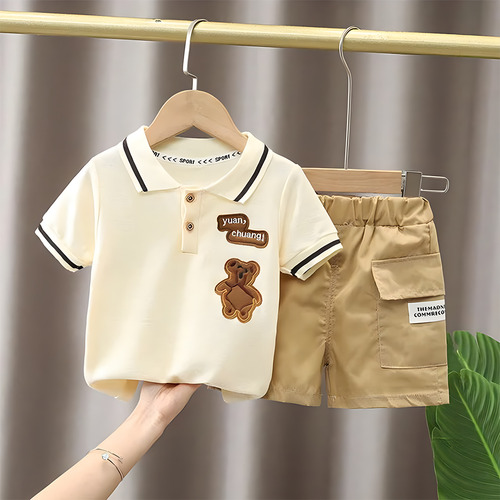 Conjunto Casual De Verano Para Bebés Camiseta Y Pantalones