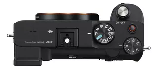 Câmera Sony A7c Preta 24.2mp 4k Wifi Cor Preto