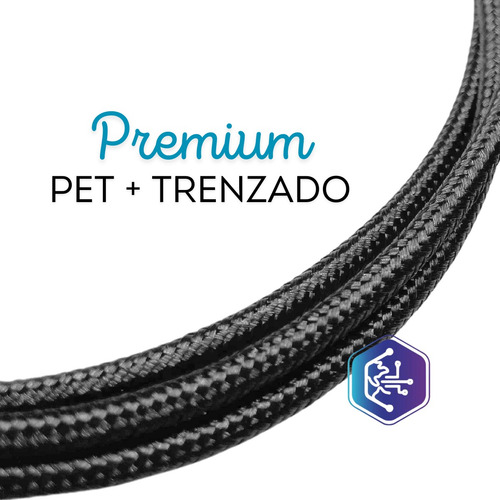 Cable Audio Plug P10 Macho Estereo Guitarra 6.35mm Premium